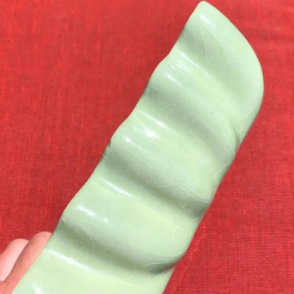 Weil Ware California Pottery Scalloped Edge Dish - Picture 2 of 11